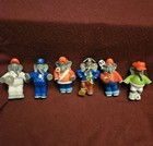 6 Benjamin Blümchen Sammelfiguren Coppenrath Torte Astronaut Pirat etc.