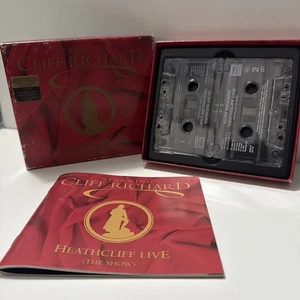 CLIFF RICHARD 'Heathcliff' (The Show) 2 CASSETTE BOX SET inc. booklet (1996) - Picture 1 of 2