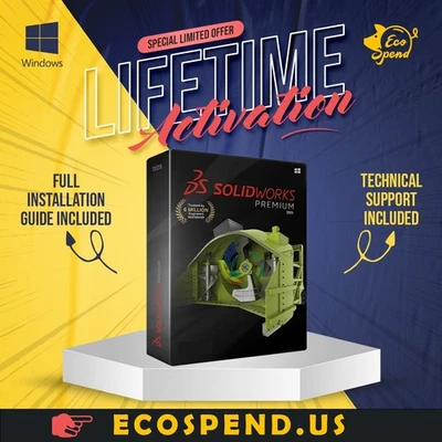 SolidWorks 2025 Premium Lifetime 🟩Please🟩READ🟩DESCRIPTION!! - Image 1 of 4
