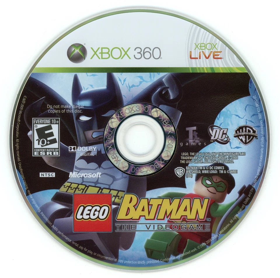 LEGO Batman: El Videojuego (Microsoft Xbox 360, 2008) PROBADO   Foto 1 de 1