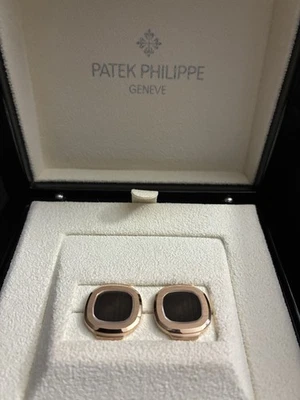 Gemelos Patek Philippe Nautilus oro rosa 18k Foto 1 de 4