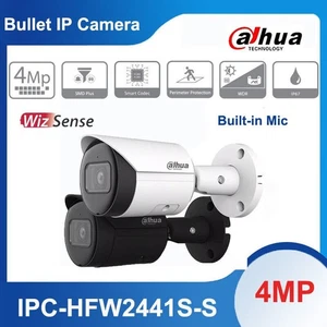 Dahua Original 4MP WizSense IPC-HFW2441S-S Bullet IR MIC IP Cámara Exterior SMD+ - Imagen 1 de 20