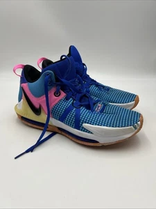 Nike LeBron Witness 7 Herren Gr. 10,5 Basketballschuhe DM1123-400 Hyper Royal Pink - Bild 1 von 10