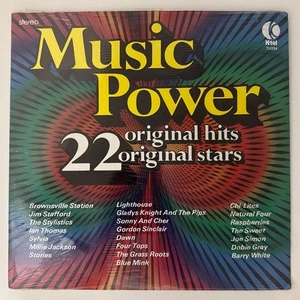 Music Power-22 Original Hits Stars Vinyl 12" VINTAGE NEW SEALED MINT - Picture 1 of 12