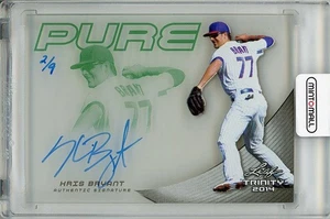 2014 Leaf Trinity Kris Bryant Autograph 2/9 - Picture 1 of 2