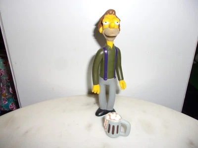Figura suelta interactiva de los simpson wos lenny.    SIN BOLSA NI DONAS Foto 1 de 2