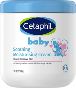 Cetaphil Baby Soothing Moisturising Cream, 566G, 48-Hour Hydration, Fragrance... - Picture 1 of 12