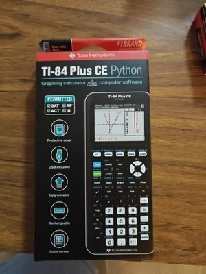 Texas Instruments TI-84 Plus CE Python Enhanced Graphing Calculator - NEW! - Image 1 of 2