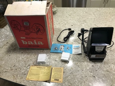 Editor de películas Baia Reviewer 3 de colección modelo 05003 para película Super 8 - Caja original Foto 1 de 4