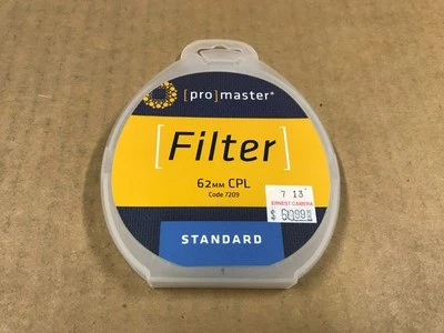 New ProMaster 62mm CPL Standard Filter 7209 - Image 1 of 4
