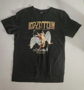 Camiseta Led Zeppelin Unisex Grande Marrón Gráfico Banda de Rock Pesado - Imagen 1 de 4