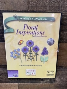 OESD Machine Embroidery CD #811 Floral Inspirations By Debbie Mumm - Picture 1 of 8