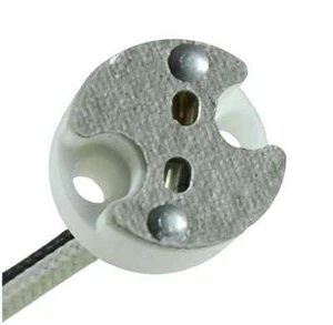 Halogen Light Bulb Bi Pin Quartz G4 G6.35 Lamp Socket 750W Max 120V Max 24364 - Picture 1 of 1