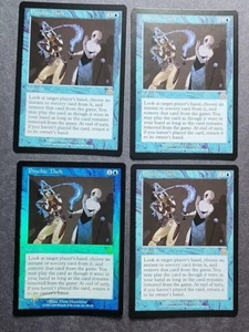 Psychic Theft 4X Prophecy Foil & 3 Regular NM Near mint MTG - Picture 1 of 3