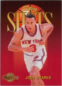 John Starks 1994-95 SkyBox Premium Sky Shots #323 New York Knicks Basketball - Picture 1 of 2