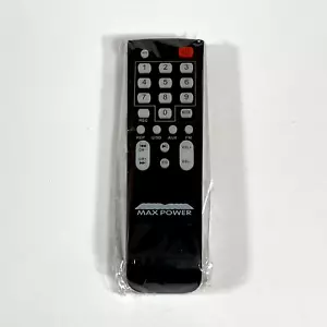 Remote Control For Max Power MPD1087B Karaoke Bluetooth Portable Speaker - Picture 1 of 1