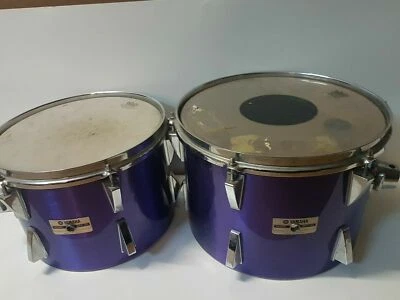 TAMBORES YAMAHA AÑOS 70 TOMS 12" Y 13" - Hechos en JAPÓN Foto 1 de 4