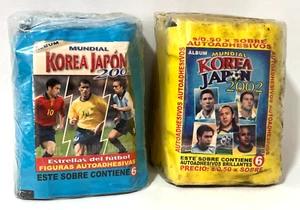 2 SEALED PACKAGE FIFA World Cup Korea Japan 2002 Navarrete PERU Edition RONALDO - Picture 1 of 4