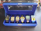 Lot de montres de jeu vidéo vintage Batman Mario Zelda Dick Tracy avec étui Nintendo