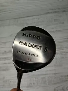 HIPPO Final Decisiom MARAGING 20 DEG -5 Wood GOLF CLUB R Flex Graphite LEFT HAND - Picture 1 of 7
