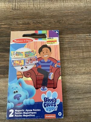 Melissa & Doug Blue’s Clues & You! Rompecabezas magnético Take-Long  Foto 1 de 4