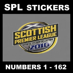 Pegatinas Panini SPL 2010 Premier League escocesa Nº 1 - 162 - Imagen 1 de 4