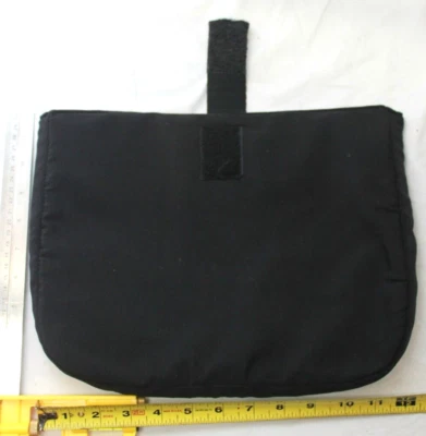 Black Foam Laptop Sleeve/Case hook and loop Strap- Clean 12x10 - Image 1 of 3