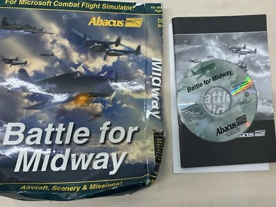 Microsoft Flight Simulator PC Game Abacus Battle for Midway Combat - Image 1 of 4