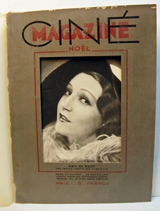 RARE REVUE CINEMA -12/1931 - N°12 - " CINEMAGAZINE " - 88 PAGES - 11ème année - Picture 1 of 5
