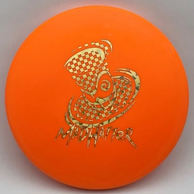Innova DX Polecat 172 disc golf putt & approach  custom Checker MadHatter stamp - Image 1 of 2