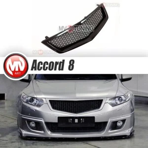 Parrilla delantera deportiva con malla ABS para Honda Accord 8/Acura TSX CU2, CW2 2008-2010 - Imagen 1 de 12