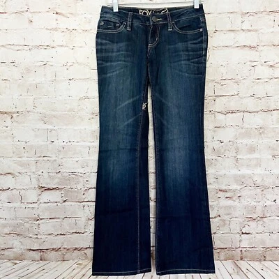 Fox Sports подростков женщин Bootcut джинсы размер 1 темно стирка - Изображение 1 из 4