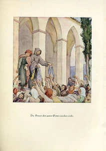 Franziskus - Die Armen des guten Gottes werden reich - Coloriert - aus 1931 - Picture 1 of 1