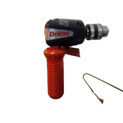 Taladro 90 Milescraft 3/8 pulgadas accesorio de taladro de ángulo recto - sin portabrocas Foto 1 de 4