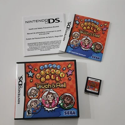 Super Monkey Ball Touch & Roll DS Lite Game Nintendo 2005 Tested Works Box Inc - Image 1 of 4