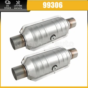 2Pcs 2.5" Inlet & Outlet Catalytic Converter For Ford F150 4.6L 5.4L V8 99306HM - Picture 1 of 12