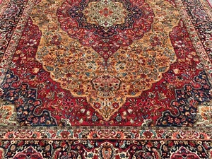 AUTHENTIC_ROOM SIZE KARASTAN RUG 8.8x12 PATTERN #700-718 LOOKS BETTER THEN PHOTO - Picture 1 of 12