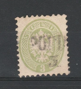 FRANCOBOLLI 1864/65 LOMBARDO VENETO 3 SOLDI D/115 - Foto 1 di 1