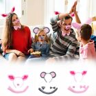 Costume Accessories Bow Tie Pig Ears Nose Tail Headband Pink Pig Fancy Dress