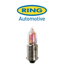 Ring - 12v 23w BA9S - Halogen - Motorcycle Indicator Bulb - shines Amber - R418 - Picture 1 of 1