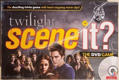 Twilight Scene it Trivia DVD Game With Movie Clips Pre owned 100% completed - Image 1 of 4