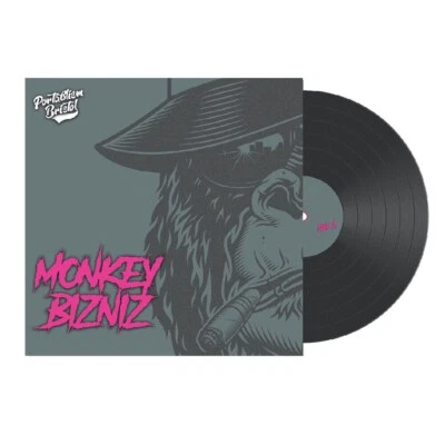 Monkey Bizniz 7" Scratch Record  Skipless Samples Black Vinyl - Image 1 of 2