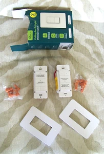 TREATLIFE DS03 Ceiling Fan & Light Dimmer Switch W/ Remote Access 2 Pack - Picture 1 of 7