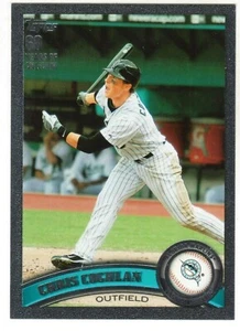 2011 TOPPS #313 CHRIS COGHLAN BLACK #34/60 - Picture 1 of 1