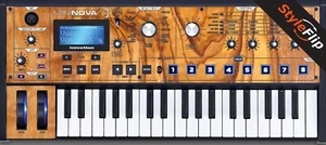 Sintetizador Novation MiniNova | Madera 6 | Calcomanía protectora | StyleFlip Skins - Imagen 1 de 1