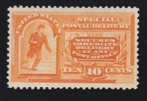 US E3 10c Special Delivery Mint  w/ PF Cert VF OG NH SCV $650 - Picture 1 of 3