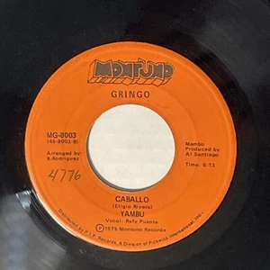 Yambu Sunny / Caballo 7" Latin Mambo 1975 Montuno Records Jazz - Imagen 1 de 4
