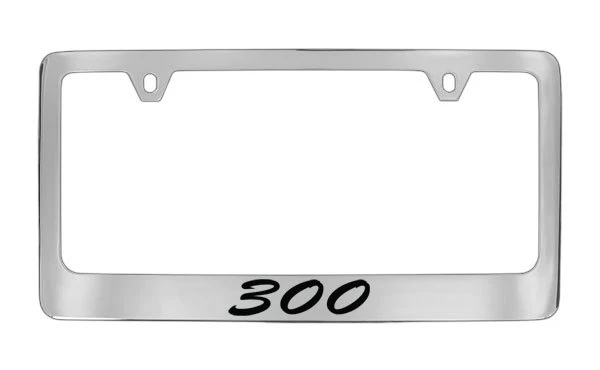 Soporte para marco de matrícula de metal latón cromado Chrysler 300 Foto 1 de 1