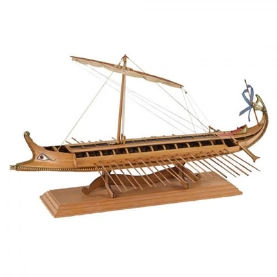 AMATI 1:35  KIT IN LEGNO NAVE BIREME GREEK WARSHIP 480 B.C. LUNGHEZZA 56 cm 1404 - Immagine 1 di 4