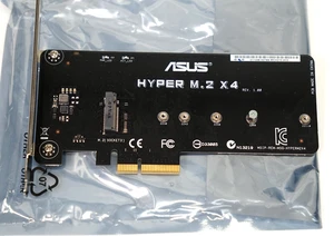Asus Hyper M.2 X4 PCI Express PCIe 4.0 scheda di espansione - Foto 1 di 2